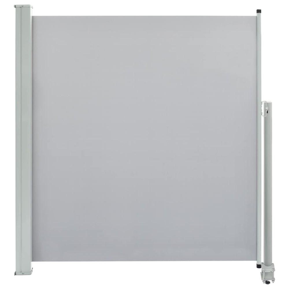 vidaXL Copertină laterală retractabilă de terasă, gri, 140 x 300 cm