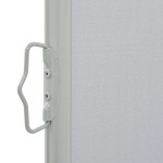 vidaXL Copertină laterală retractabilă de terasă, gri, 140 x 300 cm vidaXL Copertină laterală retractabilă de terasă, gri, 140 x 300 cm