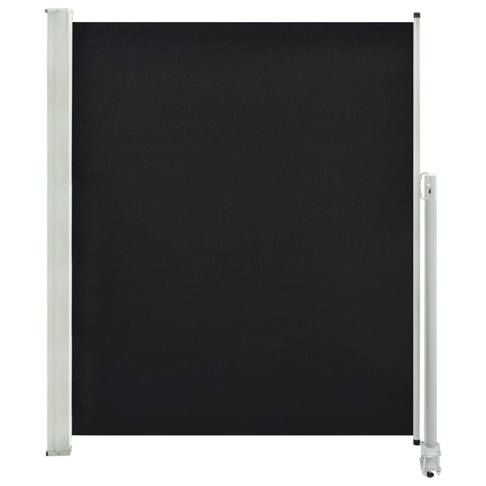 vidaXL Copertină laterală retractabilă, negru, 160 x 300 cm