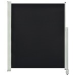 vidaXL Copertină laterală retractabilă, negru, 160 x 300 cm