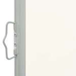 vidaXL Copertină laterală retractabilă de terasă, crem, 160x300 cm vidaXL Copertină laterală retractabilă de terasă, crem, 160x300 cm