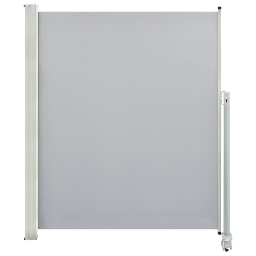 vidaXL Copertină laterală retractabilă de terasă, gri, 160 x 300 cm