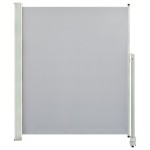 vidaXL Copertină laterală retractabilă de terasă, gri, 160 x 300 cm vidaXL Copertină laterală retractabilă de terasă, gri, 160 x 300 cm