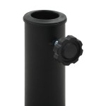 vidaXL Suport umbrelă de soare, negru, 19 kg, polirășină, rotund vidaXL Suport umbrelă de soare, negru, 19 kg, polirășină, rotund