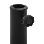vidaXL Suport umbrelă de soare, negru, 9 kg, polirășină, semi-rotund vidaXL Suport umbrelă de soare, negru, 9 kg, polirășină, semi-rotund