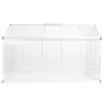 vidaXL Seră, 11,19 m³, 302x190x195 cm, aluminiu vidaXL Seră, 11,19 m³, 302x190x195 cm, aluminiu
