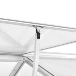 vidaXL Seră, 11,19 m³, 302x190x195 cm, aluminiu vidaXL Seră, 11,19 m³, 302x190x195 cm, aluminiu
