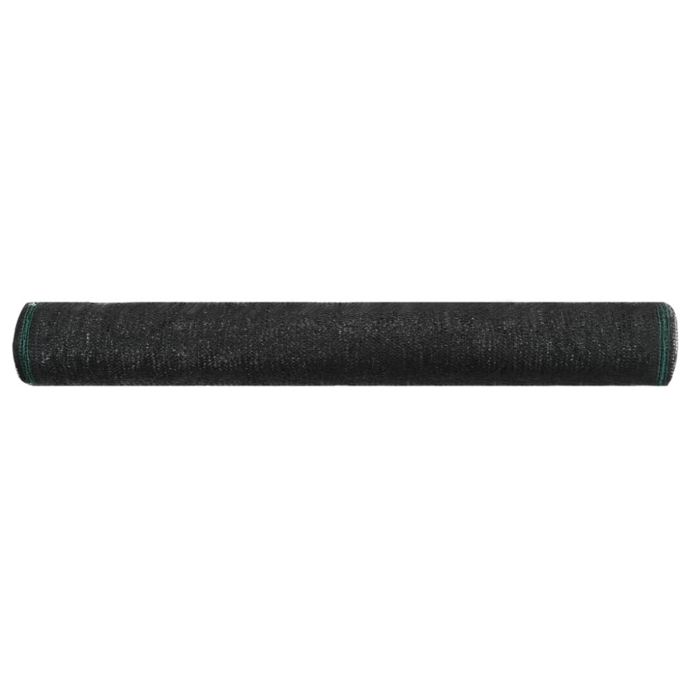 vidaXL Plasă teren de tenis, negru, 1,2x25 m, HDPE