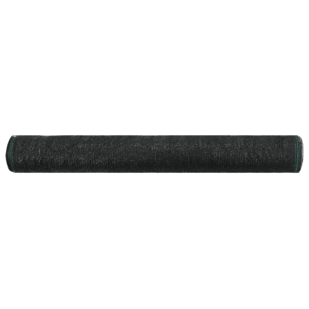 vidaXL Plasă teren de tenis, negru, 1,2x50 m, HDPE