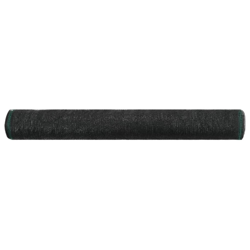 vidaXL Plasă teren de tenis, negru, 1,4x25 m, HDPE