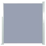 vidaXL Copertină laterală retractabilă, gri, 140 x 300 cm vidaXL Copertină laterală retractabilă, gri, 140 x 300 cm