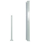 vidaXL Copertină laterală retractabilă, gri, 120x300 cm vidaXL Copertină laterală retractabilă, gri, 120x300 cm
