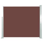 vidaXL Copertină laterală retractabilă, maro, 120x300 cm vidaXL Copertină laterală retractabilă, maro, 120x300 cm