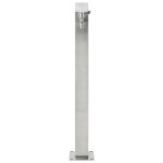 vidaXL Coloană de apă pentru grădină, 95 cm, oțel inoxidabil, pătrat vidaXL Coloană de apă pentru grădină, 95 cm, oțel inoxidabil, pătrat