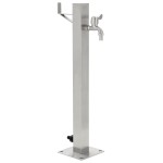 vidaXL Coloană de apă de grădină, 65 cm, oțel inoxidabil, pătrat vidaXL Coloană de apă de grădină, 65 cm, oțel inoxidabil, pătrat