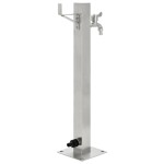 vidaXL Coloană de apă de grădină, 65 cm, oțel inoxidabil, pătrat vidaXL Coloană de apă de grădină, 65 cm, oțel inoxidabil, pătrat