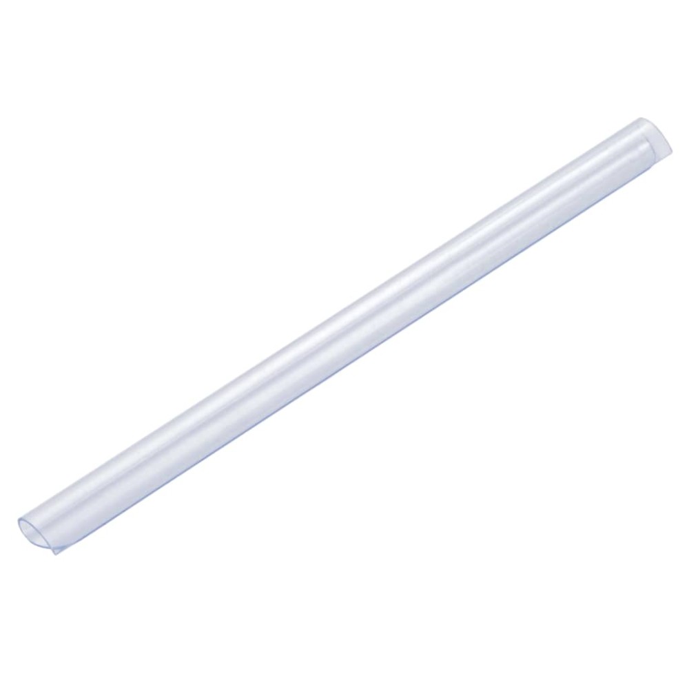 vidaXL Cleme fixare fâșii de gard, 100 buc., PVC, transparent