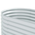 vidaXL Strat înălțat de grădină, argintiu 160x80x81cm oțel galvanizat vidaXL Strat înălțat de grădină, argintiu 160x80x81cm oțel galvanizat