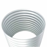 vidaXL Strat înălțat de grădină argintiu 80x80x81 cm oțel galvanizat