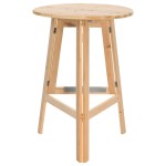 vidaXL Masă de bar pliabilă, 78 cm, lemn de brad vidaXL Masă de bar pliabilă, 78 cm, lemn de brad