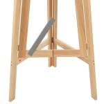 vidaXL Masă de bar pliabilă, 78 cm, lemn de brad vidaXL Masă de bar pliabilă, 78 cm, lemn de brad