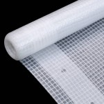 vidaXL Prelată Leno 260 g/m², alb, 4 x 4 m vidaXL Prelată Leno 260 g/m², alb, 4 x 4 m