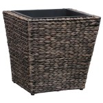 vidaXL Straturi înălțate, 3 buc., maro, zambilă de apă vidaXL Straturi înălțate, 3 buc., maro, zambilă de apă