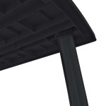 vidaXL Masă de grădină, antracit, 216 x 90 x 72 cm, plastic vidaXL Masă de grădină, antracit, 216 x 90 x 72 cm, plastic