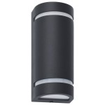 vidaXL Lămpi de perete pentru exterior 2 buc. negru 35 W semirotund vidaXL Lămpi de perete pentru exterior 2 buc. negru 35 W semirotund