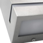 vidaXL Lămpi de perete de exterior 2 buc. argintiu 35 W dreptunghiular vidaXL Lămpi de perete de exterior 2 buc. argintiu 35 W dreptunghiular
