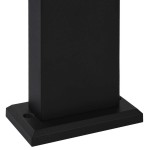 vidaXL Lampă LED pentru exterior, negru, 9 W, oval vidaXL Lampă LED pentru exterior, negru, 9 W, oval
