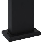 vidaXL Lampă LED pentru exterior, negru, 9 W, oval vidaXL Lampă LED pentru exterior, negru, 9 W, oval