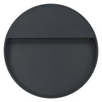 vidaXL Lămpi de perete LED de exterior, 2 buc., negru, 3 W, rotund vidaXL Lămpi de perete LED de exterior, 2 buc., negru, 3 W, rotund