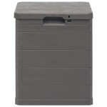vidaXL Ladă de depozitare pentru grădină, maro, 90 L vidaXL Ladă de depozitare pentru grădină, maro, 90 L