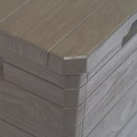 vidaXL Ladă de depozitare pentru grădină, maro, 90 L vidaXL Ladă de depozitare pentru grădină, maro, 90 L