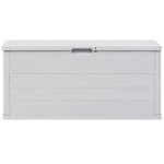vidaXL Ladă de depozitare pentru grădină, 280 L, gri deschis vidaXL Ladă de depozitare pentru grădină, 280 L, gri deschis
