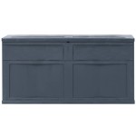 vidaXL Ladă de depozitare de grădină, negru, 320 L vidaXL Ladă de depozitare de grădină, negru, 320 L
