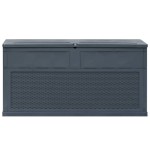 vidaXL Ladă de depozitare de grădină, antracit, 320 L vidaXL Ladă de depozitare de grădină, antracit, 320 L