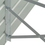 vidaXL Strat înălțat de grădină antracit 100x40x77 cm oțel galvanizat