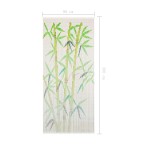 vidaXL Perdea de ușă pentru insecte, 90 x 200 cm, bambus vidaXL Perdea de ușă pentru insecte, 90 x 200 cm, bambus