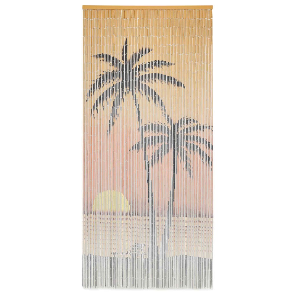 vidaXL Perdea de ușă pentru insecte, 90 x 200 cm, bambus