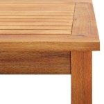vidaXL Măsuță de cafea de grădină, 60x60x36 cm, lemn masiv acacia vidaXL Măsuță de cafea de grădină, 60x60x36 cm, lemn masiv acacia