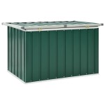 vidaXL Ladă de depozitare pentru grădină, verde, 109 x 67 x 65 cm vidaXL Ladă de depozitare pentru grădină, verde, 109 x 67 x 65 cm