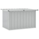 vidaXL Ladă de depozitare pentru grădină, gri, 109x67x65 cm vidaXL Ladă de depozitare pentru grădină, gri, 109x67x65 cm