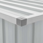 vidaXL Ladă de depozitare pentru grădină, gri, 109x67x65 cm vidaXL Ladă de depozitare pentru grădină, gri, 109x67x65 cm
