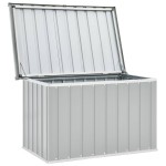 vidaXL Ladă de depozitare pentru grădină, gri, 109x67x65 cm vidaXL Ladă de depozitare pentru grădină, gri, 109x67x65 cm
