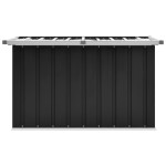 vidaXL Ladă de depozitare pentru grădină, antracit, 109 x 67 x 65 cm vidaXL Ladă de depozitare pentru grădină, antracit, 109 x 67 x 65 cm