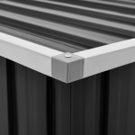 vidaXL Ladă de depozitare pentru grădină, antracit, 109 x 67 x 65 cm vidaXL Ladă de depozitare pentru grădină, antracit, 109 x 67 x 65 cm