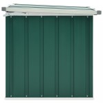 vidaXL Ladă de depozitare pentru grădină, verde, 129 x 67 x 65 cm vidaXL Ladă de depozitare pentru grădină, verde, 129 x 67 x 65 cm