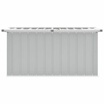 vidaXL Ladă de depozitare pentru grădină, gri, 129x67x65 cm vidaXL Ladă de depozitare pentru grădină, gri, 129x67x65 cm